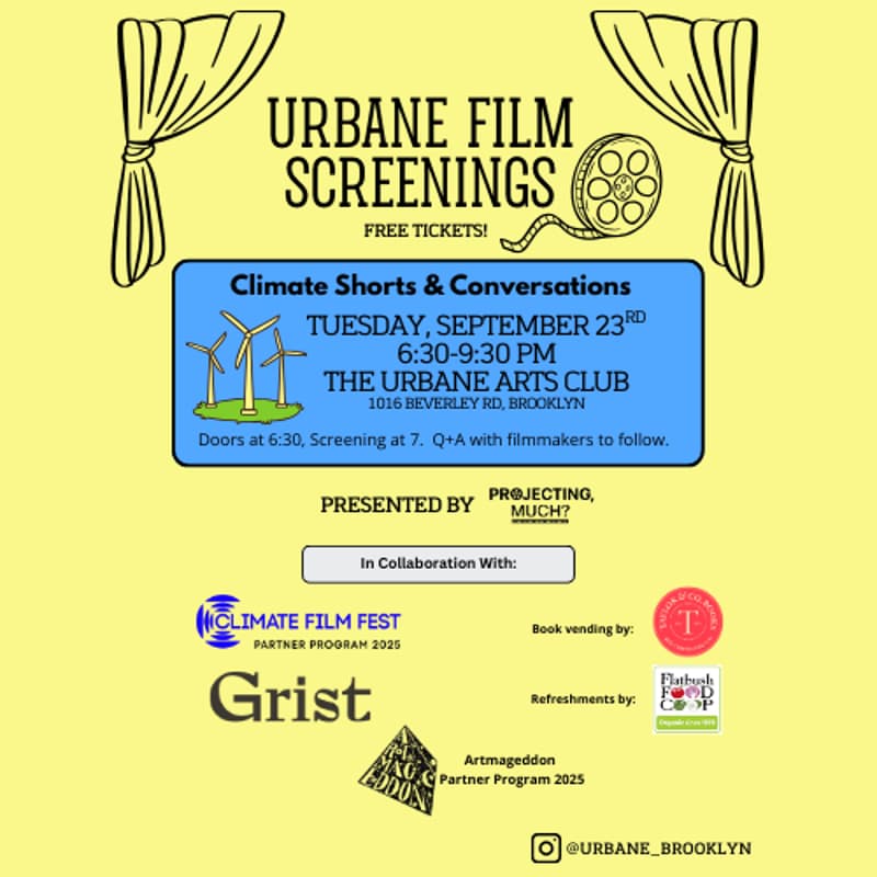 Cover Image for 🌱Climate Week with Urbane Film Screenings