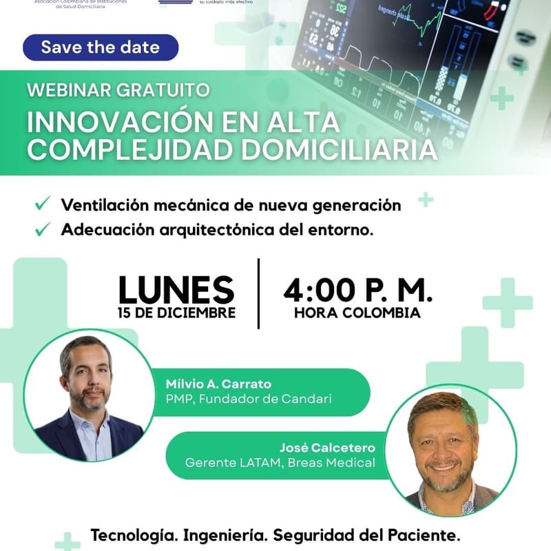 Cover Image for Alta Complejidad Domiciliaria: Innovación en Ventilación Mecánica y Adecuación del Entorno