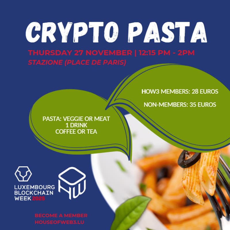 Cover Image for Crypto Pasta, by House of Web3