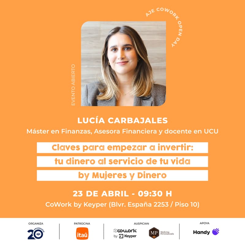 Cover Image for AJE Cowork Open Day Abril by Mujeres y Dinero