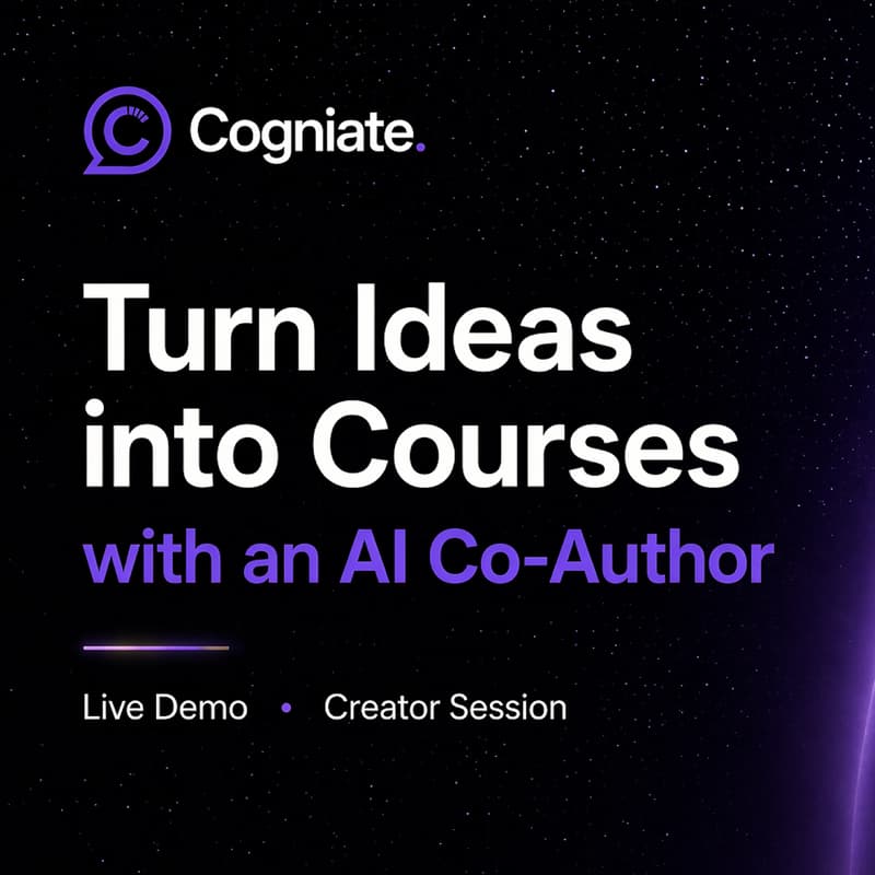 Cover Image for Your AI Course Co-author LAUNCH EVENT 🥳