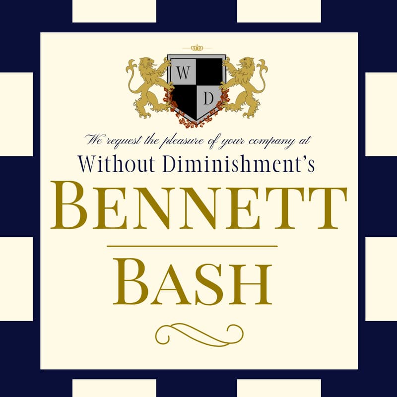 Cover Image for Without Diminishment presents: The Bennett Bash