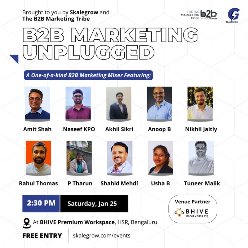 Cover Image for B2B Marketing Unplugged