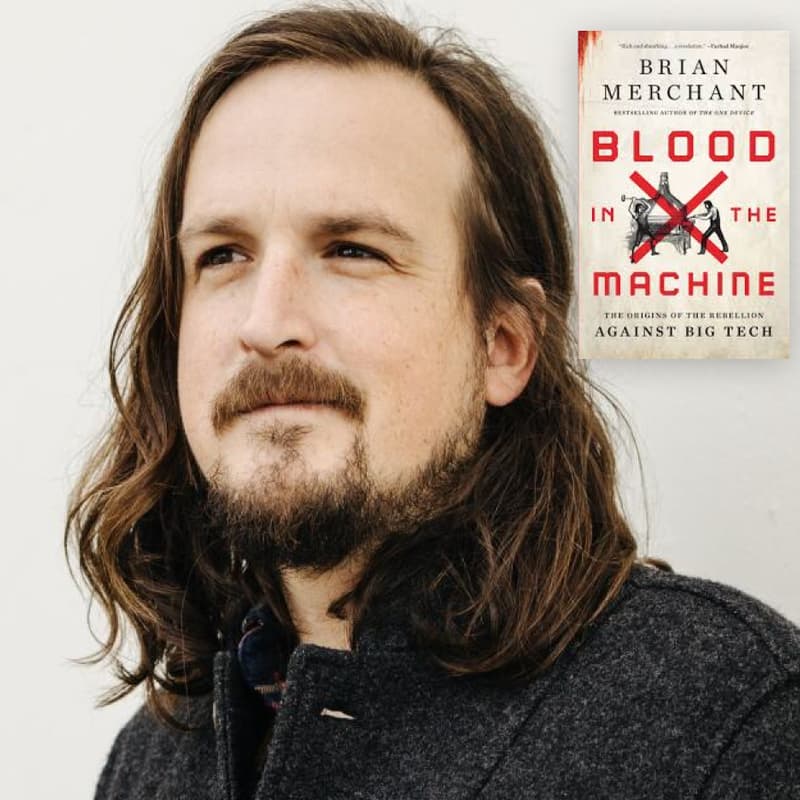 Cover Image for A conversation about AI and our design jobs with Brian Merchant, author of 'Blood in the Machine"