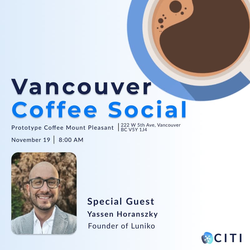 Cover Image for CITI Coffee Social: Careers in AI and Project Management