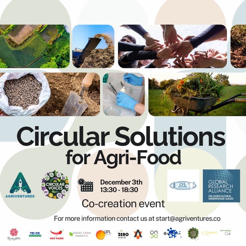 Cover Image for Circular Solutions for Agrifood - co-creation event