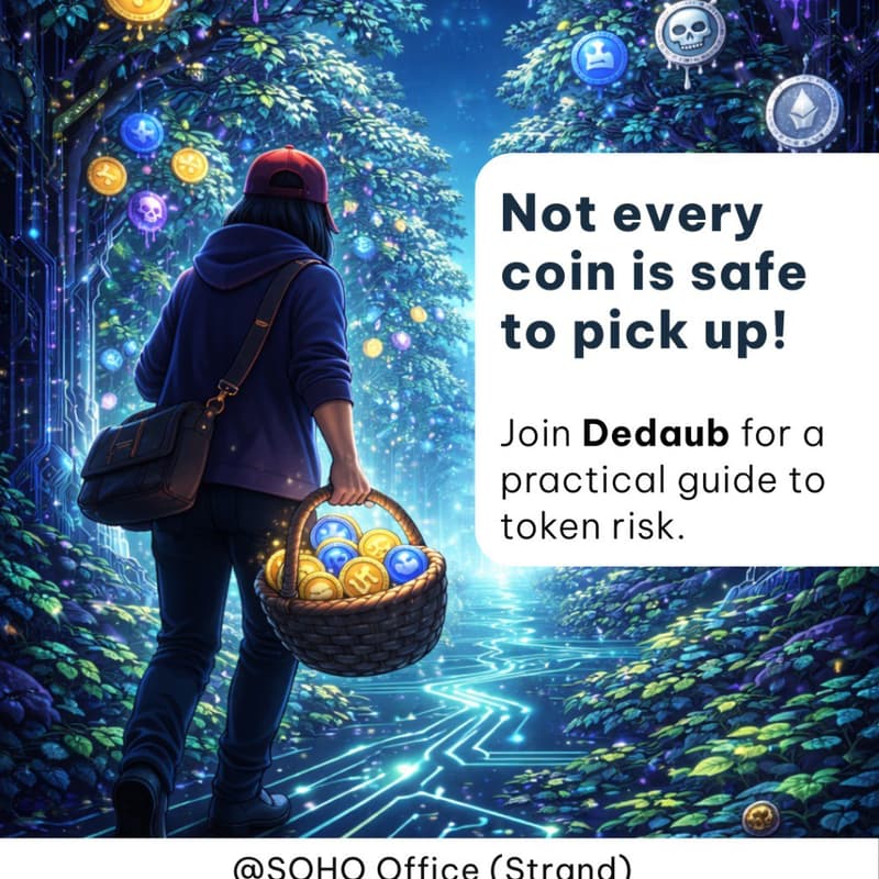 Cover Image for Surviving the Token Flood with DeDaub – a practical guide to token risk