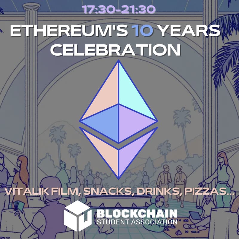 Cover Image for Ethereum's 10 years Celebration