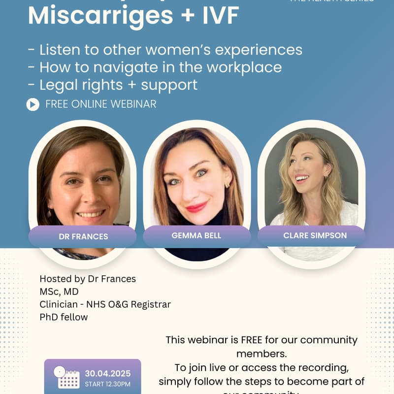 Cover Image for Silent Symptoms: Navigating IVF + Miscarriages