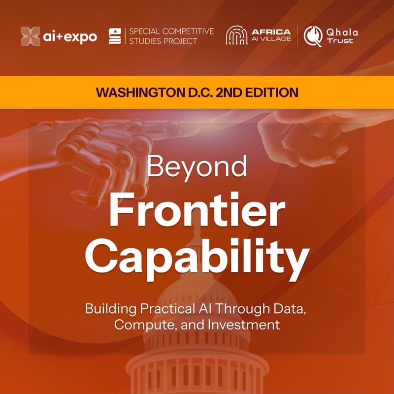 Cover Image for Africa AI Village at the SCSP AI+ Expo, Washington DC