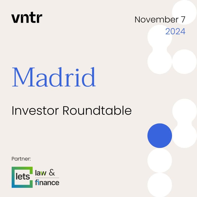Cover Image for VNTR Investors Roundtable Madrid