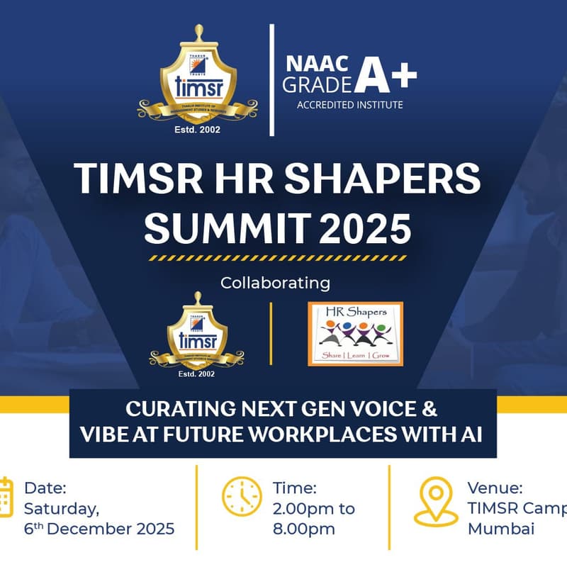 Cover Image for HR Awards Mumbai HR Leadership Awards Evening Dec 2025