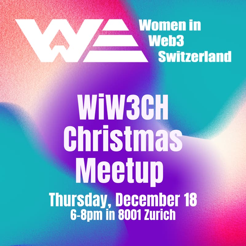 Cover Image for WiW3CH Christmas Meetup in December 🎄🎁✨