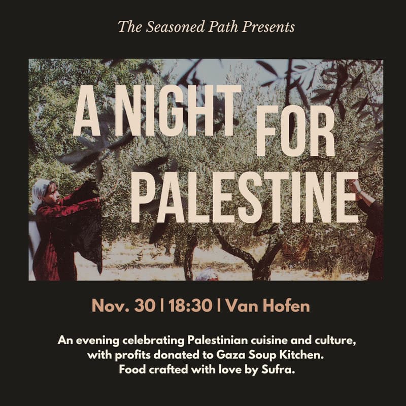 Cover Image for The Seasoned Path:  A Night For Palestine Fundraiser