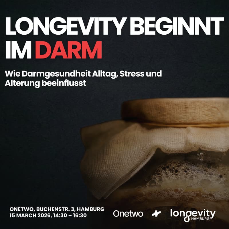 Cover Image for Longevity beginnt im Darm – wie Darmgesundheit Alltag, Stress und Alterung beeinflusst