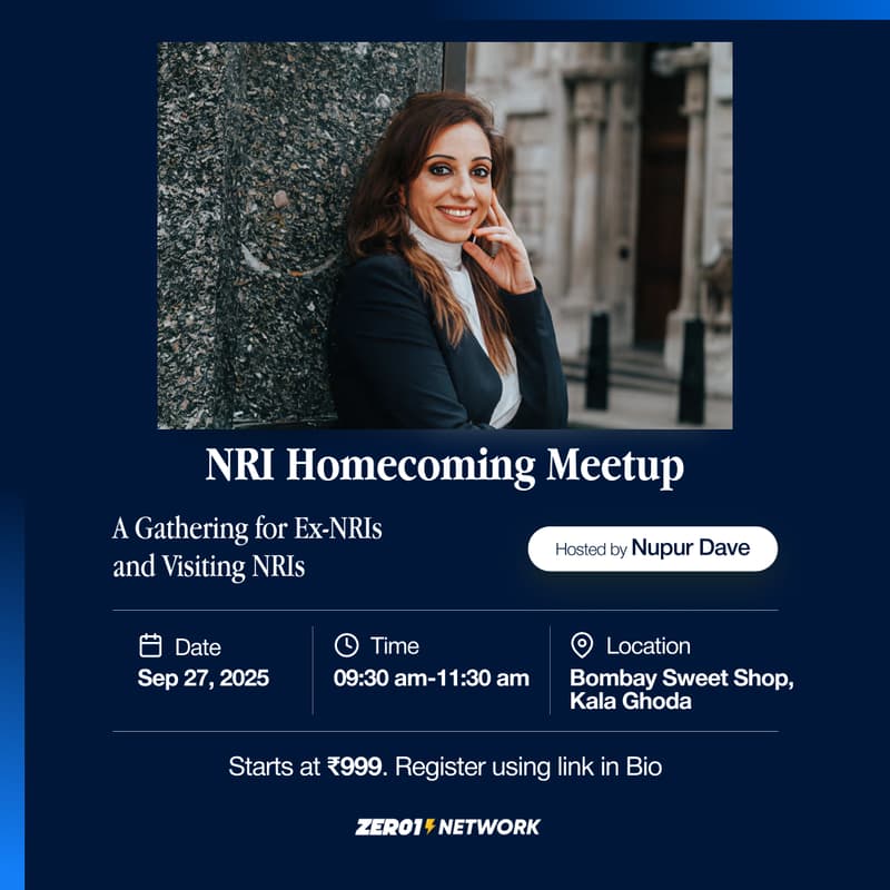 Cover Image for NRI Homecoming Meetup - Mumbai Edition