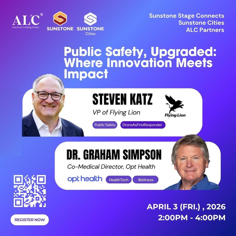 Cover Image for Public Safety, Upgraded: Where Innovation Meets Impact | Sunstone Stage Connects