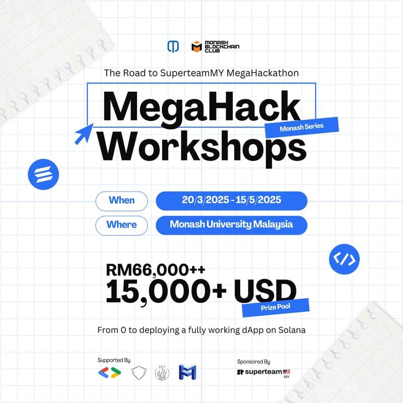 Cover Image for Megahack Monash Workshop Series 1: Megahack Introduction & Ideation