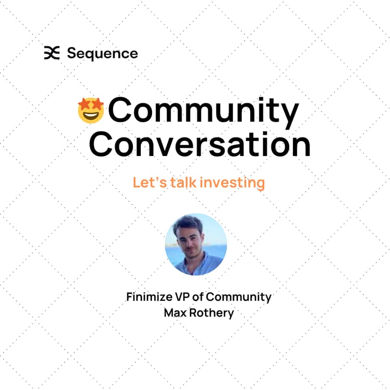 Cover Image for Community Conversation: Finimize's Max Rothery