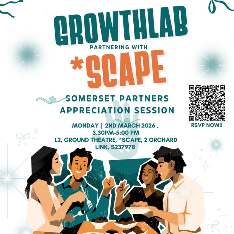 Cover Image for GROWTHLAB & *SCAPE (Somerset Partners Appreciation Session)