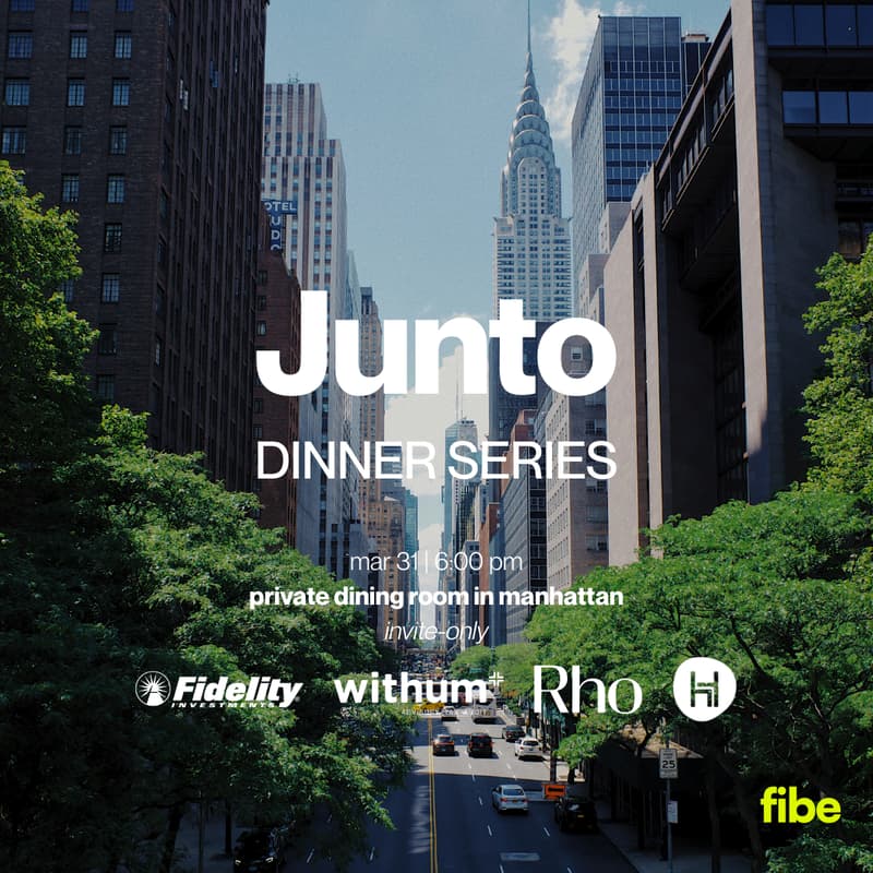 Cover Image for Junto Founder Dinner (Hosted by Andrew & Friends)
