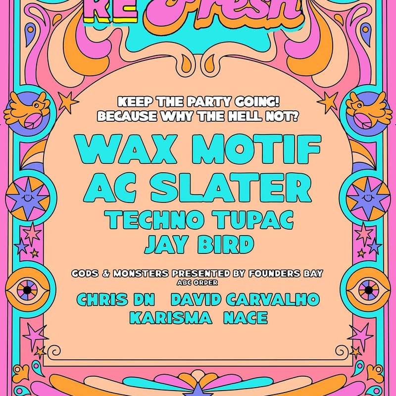 Cover Image for CES Pre-Party: RE-FRESH at The Midway with Wax Motif, AC Slater, David Carvalho, and more!