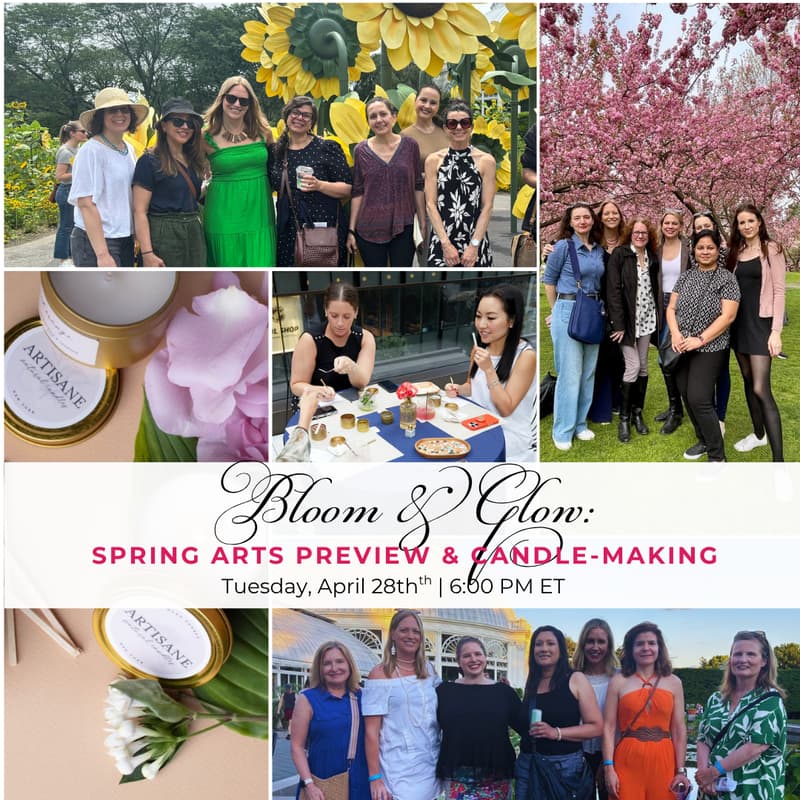 Cover Image for Bloom & Glow: Spring Arts Preview & Candle-Making