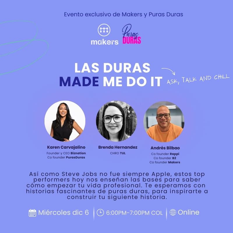 Cover Image for Las duras made me do it  🚀🤽🏽‍♀️