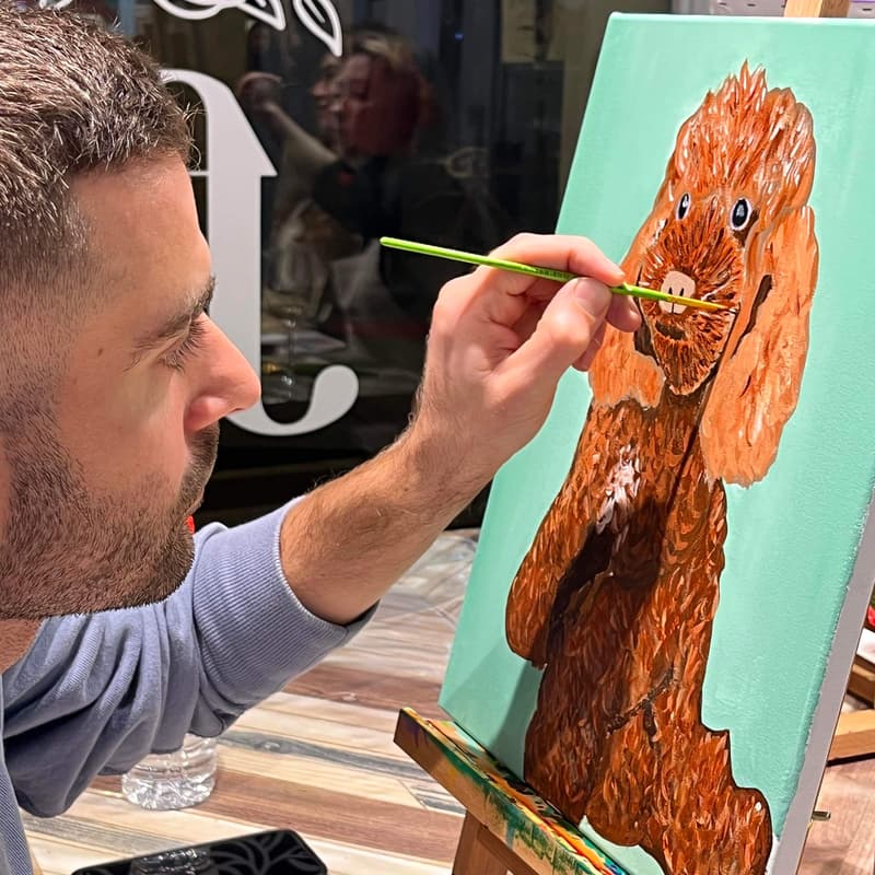 Cover Image for PAINT YOUR PET WITH WINE
