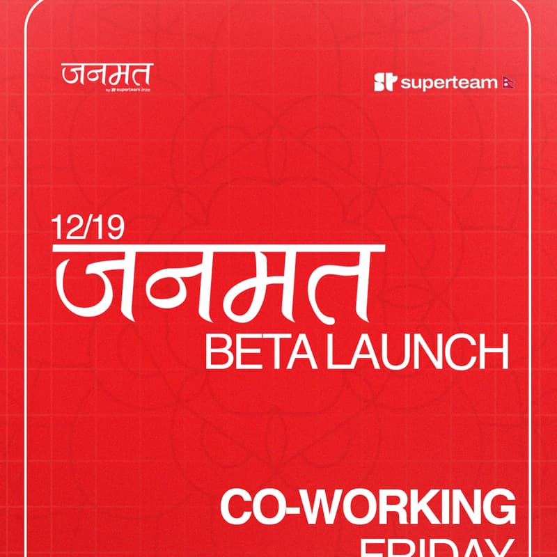 Cover Image for Janmat Beta Launch & $5000 Local Track Winners