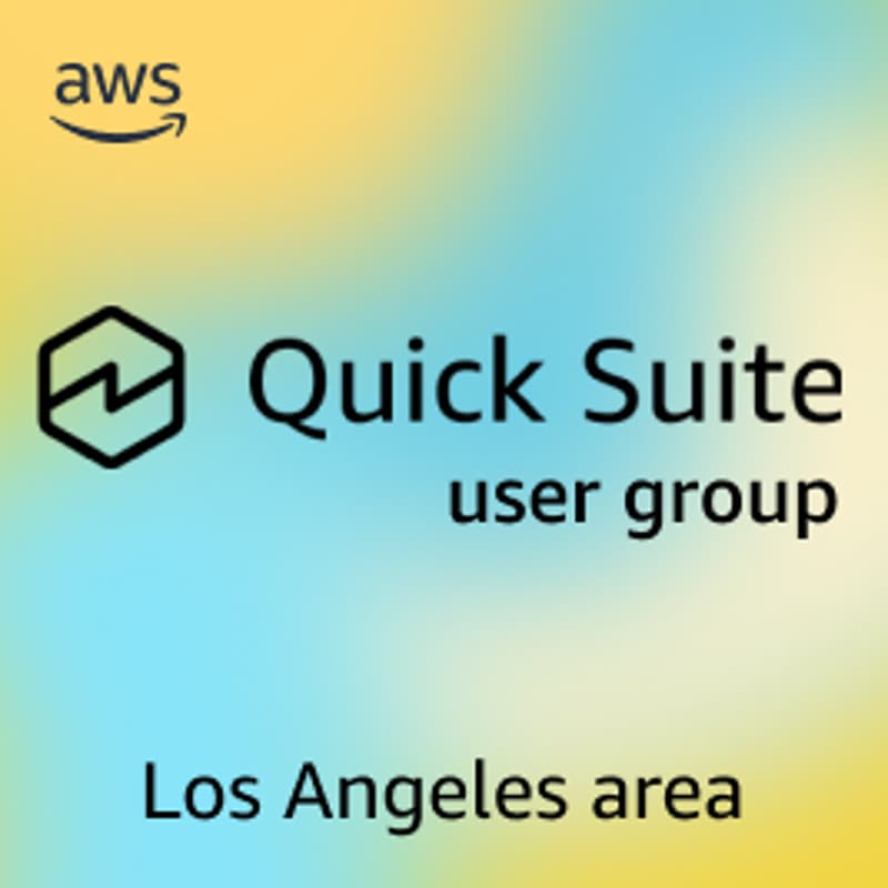 Cover Image for Amazon Quick Suite User Group - Los Angeles Area (Santa Monica)