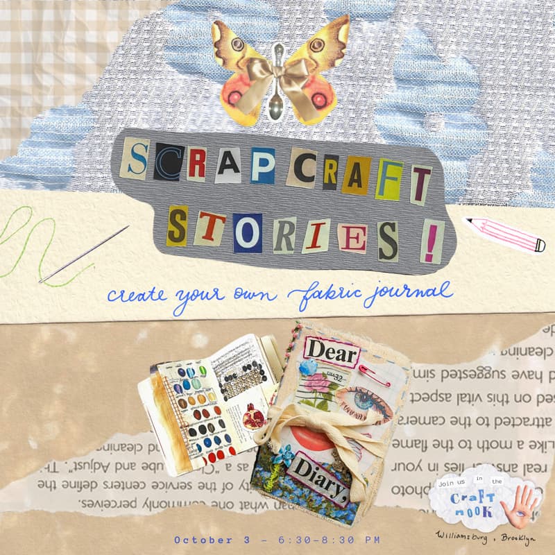 Cover Image for Scrapcraft Stories: Fabric Journal Workshop