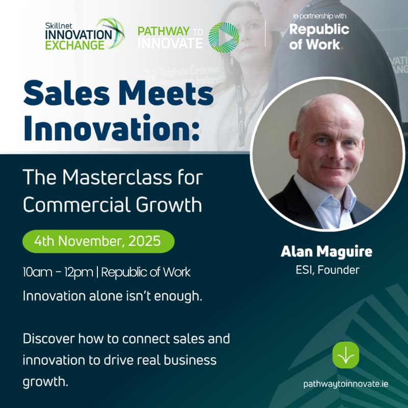 Cover Image for Sales Meets Innovation: A Masterclass for Commerical Growth