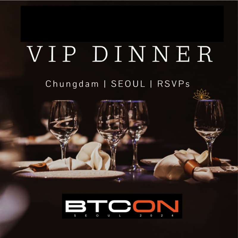 Cover Image for BTCON VIP dinner