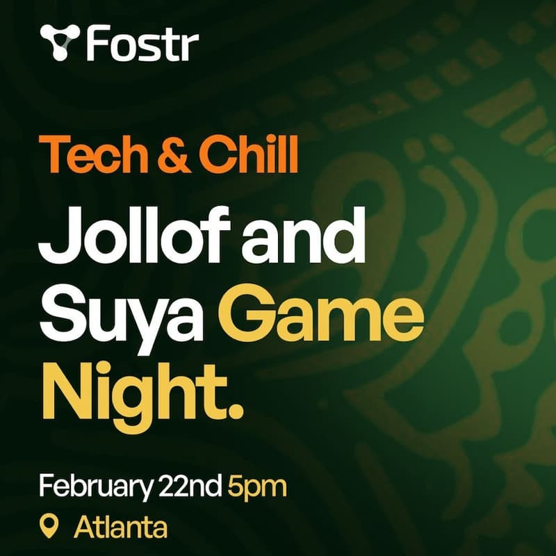 Cover Image for Tech & Chill - Jollof and Suya Game Night