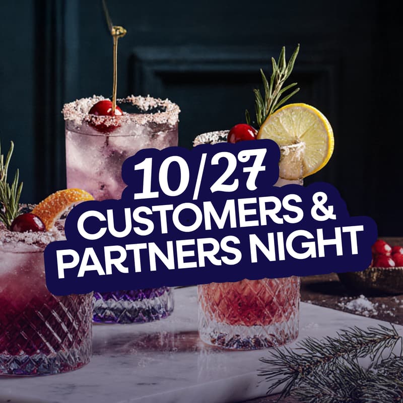 Cover Image for Customers & Partners Night @ Aria