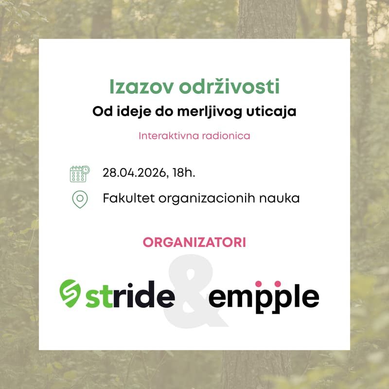 Cover Image for Izazov održivosti: Od ideje do merljivog uticaja