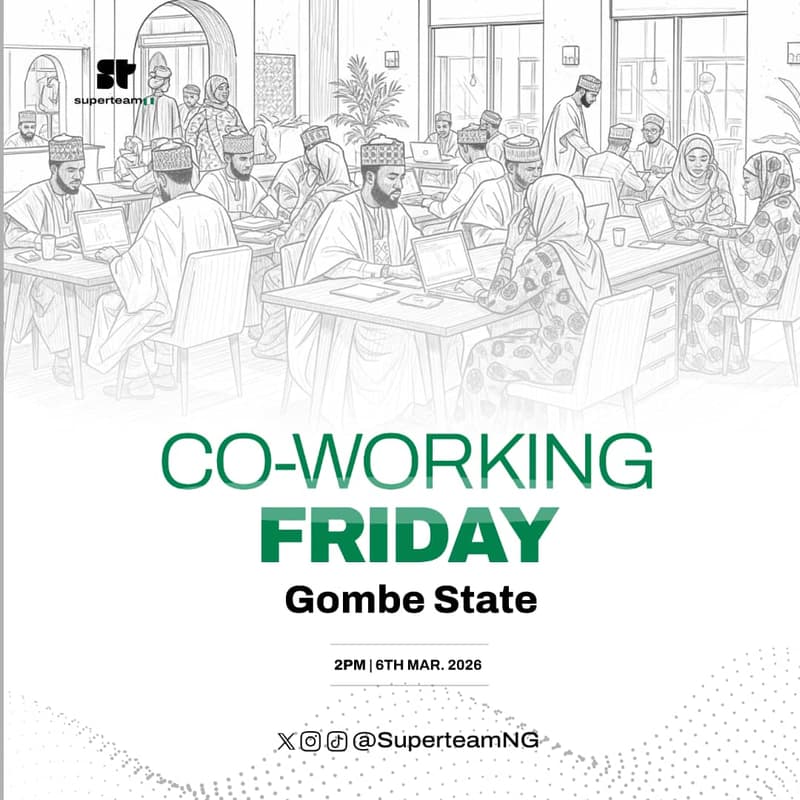 Cover Image for CO-WORKING FRIDAY _GOMBE
