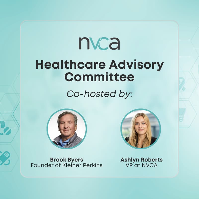 Cover Image for NVCA Healthcare Advisory Committee In-Person Meeting cohosted with Brook Byers at Kleiner Perkins