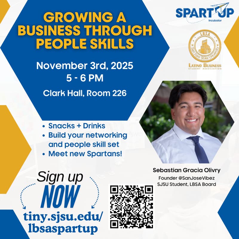 Cover Image for LBSA + SpartUp - Growing a business through people skills