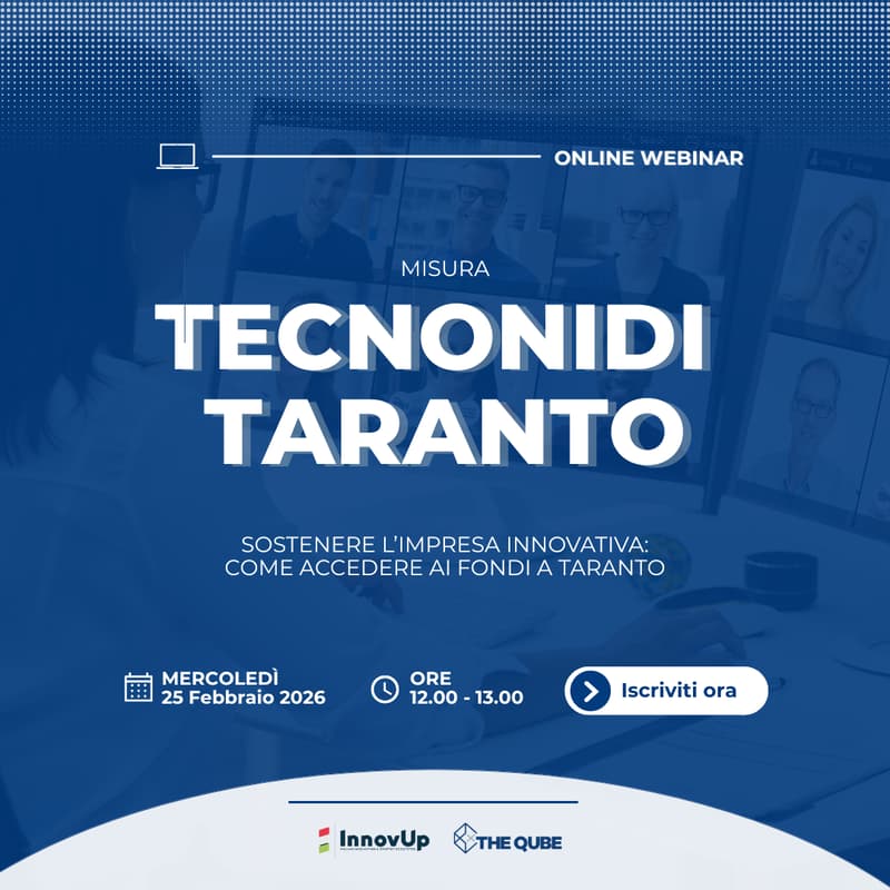 Cover Image for Webinar | Tecnonidi Taranto