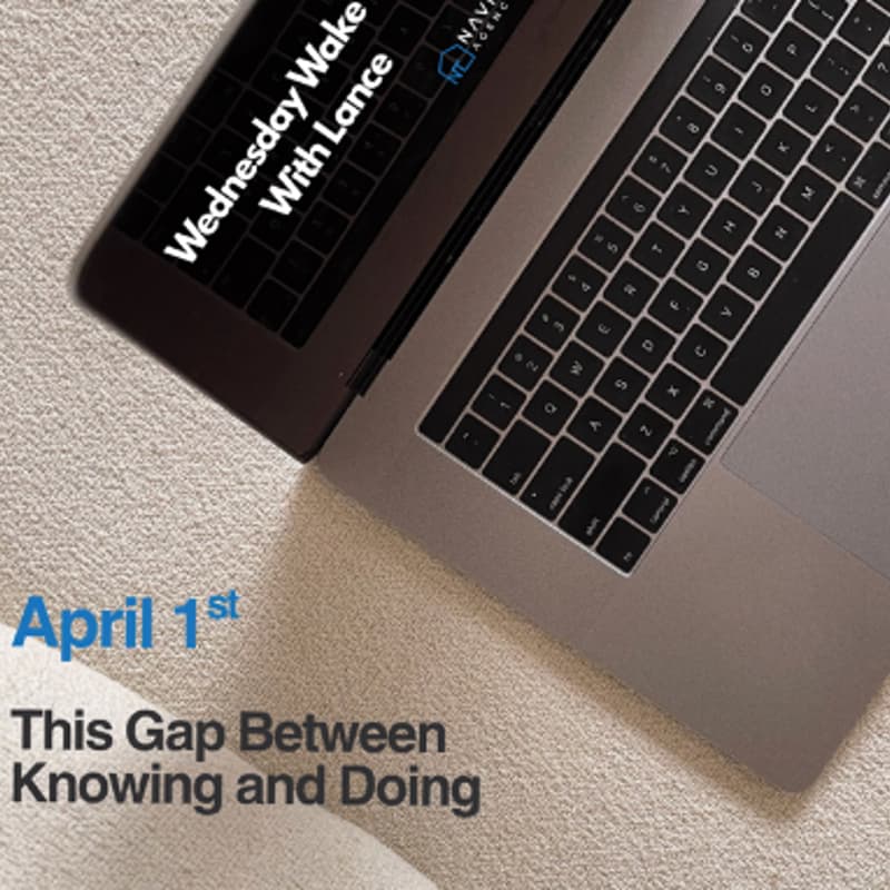 Cover Image for Navi Coaching - 4/1 "The Gap Between Knowing & Doing"