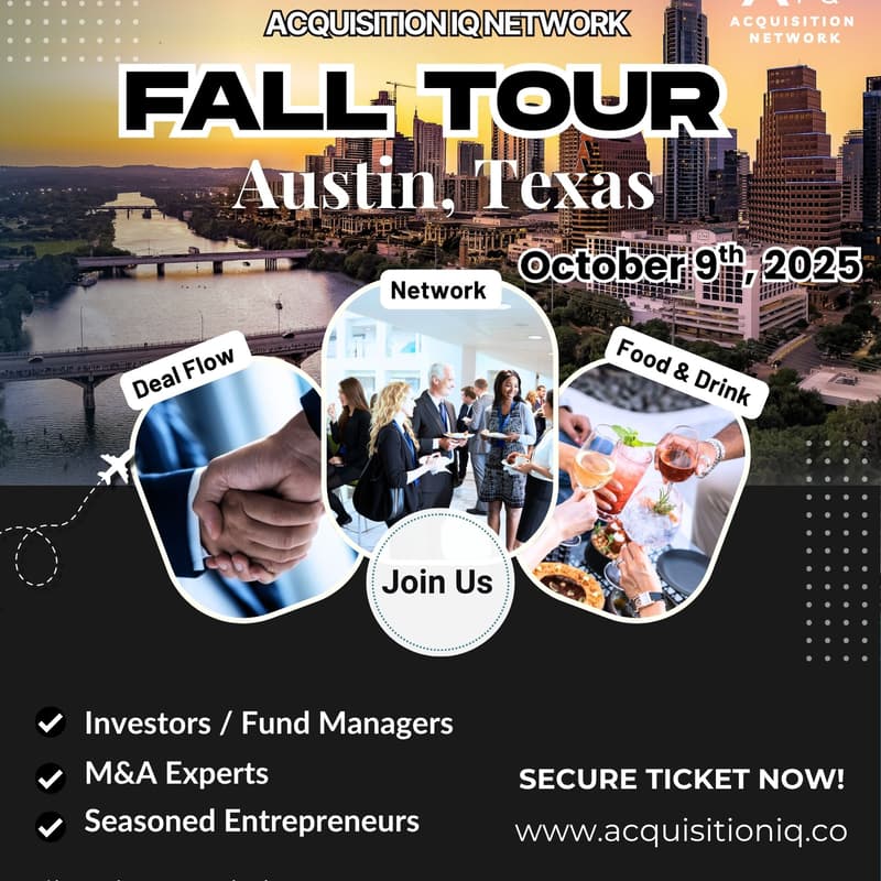 Cover Image for Acquisition IQ Austin Fall Tour
