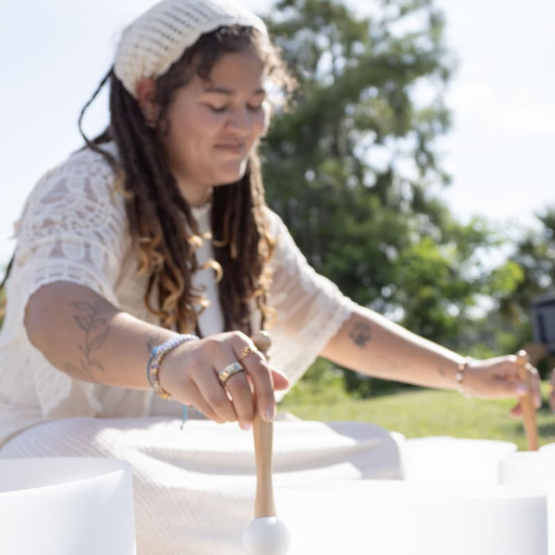 Cover Image for Virtual Sound Bath and Somatic Movement