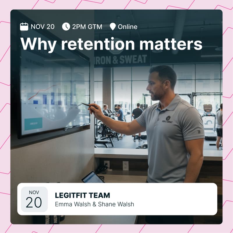 Cover Image for LegitFit Sessions: Why Retention Matters
