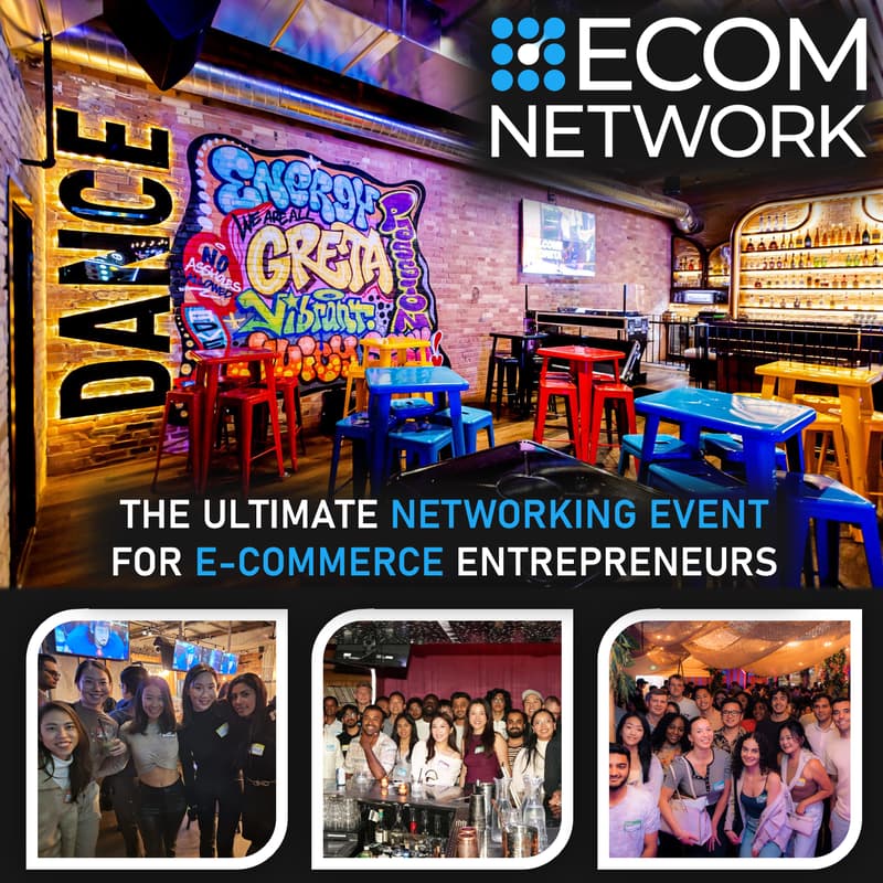 Cover Image for TORONTO’S LARGEST Ecommerce Networking Event - Founders Social & Games 🤩🎉