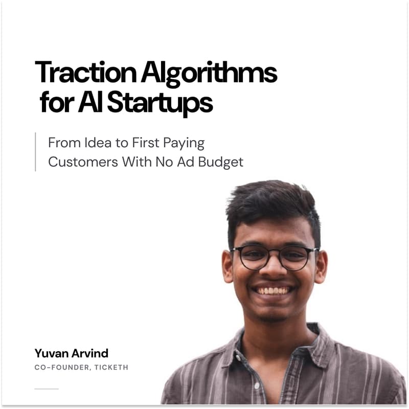 Cover Image for Traction Algorithms: Your First Paying Customers