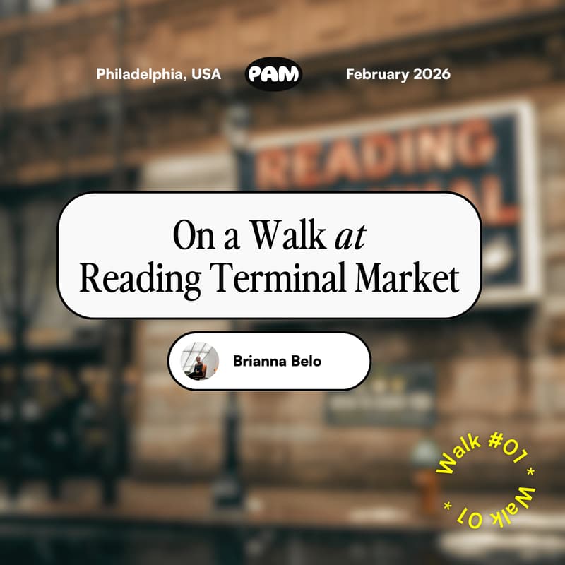 Cover Image for On a Walk at Reading Terminal Market - Guided Walk