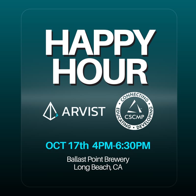 Cover Image for Arvist + CSCMP Happy Hour