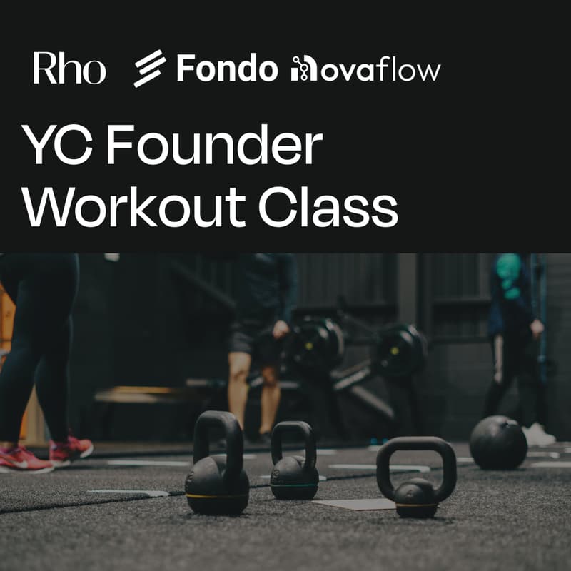 Cover Image for Founder Workout Class - Rho x Fondo